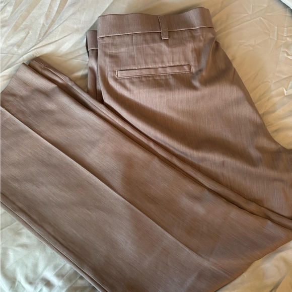 Haggar Men's Light Brown Dress Pants - Picture 1 of 3